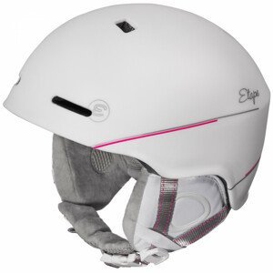 Dámská lyžařská přilba Etape Cortina Velikost helmy: 53-55 cm / Barva: bílá/růžová