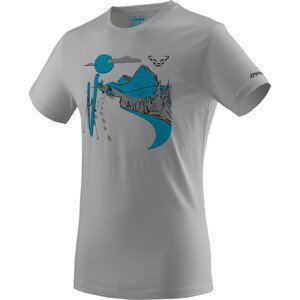Pánské triko Dynafit Artist Series Co T-Shirt M 2021 Velikost: XXL / Barva: světle šedá