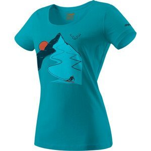 Dámské triko Dynafit Artist Series Co T-Shirt W Velikost: S / Barva: modrá