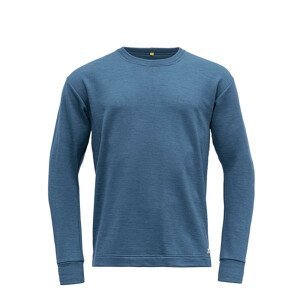 Pánská funkční mikina Devold Nibba Man Sweater Velikost: XXL / Barva: modrá