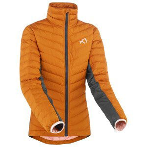 Dámská bunda Kari Traa Eva Down Jacket Velikost: S / Barva: oranžová