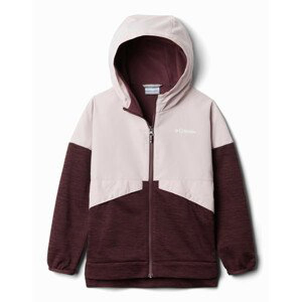 Dětská mikina Columbia Out-Shield™ Dry Fleece Full Zip Velikost: L / Barva: růžová/fialová