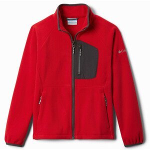 Dětská mikina Columbia Fast Trek™ III Fleece Full Zip Dětská velikost: S / Barva: červená/černá