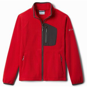 Dětská mikina Columbia Fast Trek™ III Fleece Full Zip Dětská velikost: M / Barva: červená/černá