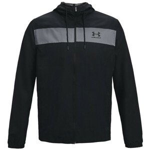 Pánská větrovka Under Armour Sportstyle Windbreaker Velikost: XL / Barva: černá/šedá