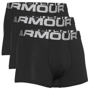Pánské trenky Under Armour Charged Cotton 3in 3 Pack Velikost: XL / Barva: černá