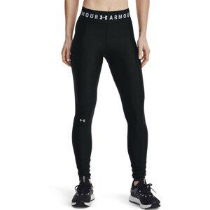 Dámské legíny Under Armour HG Armr Brand WB Legging Velikost: XS / Barva: černá