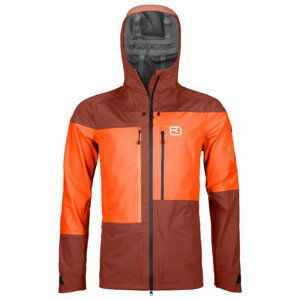 Pánská bunda Ortovox 3L Guardian Shell Jacket Velikost: L / Barva: oranžová