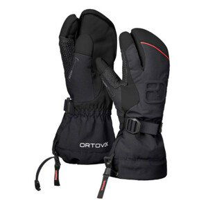 Dámské rukavice Ortovox Freeride 3 Finger Glove Velikost: S / Barva: černá