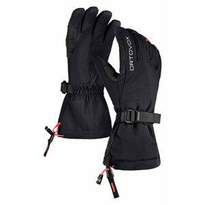 Dámské lyžařské rukavice Ortovox Mountain Glove Velikost: S / Barva: černá