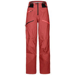 Dámské kalhoty Ortovox W's 3L Deep Shell Pants Velikost: XS / Barva: oranžová