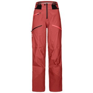Dámské kalhoty Ortovox W's 3L Deep Shell Pants Velikost: S / Barva: oranžová