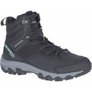 Dámské turistické boty Merrell Thermo Akita Mid Wp Velikost bot (EU): 37,5 / Barva: černá