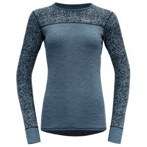 Dámské funkční triko Devold Kvitegga Woman Shirt Velikost: L / Barva: modrá