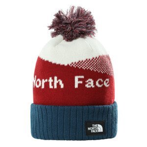 Čepice The North Face Recycled Pom Pom Barva: červená/modrá