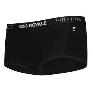 Dámské funkční kalhotky Mons Royale Sylvia Boyleg Velikost: XS / Barva: černá