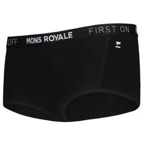 Dámské funkční kalhotky Mons Royale Sylvia Boyleg Velikost: S / Barva: černá