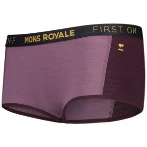 Dámské funkční kalhotky Mons Royale Sylvia Boyleg Velikost: M / Barva: fialová