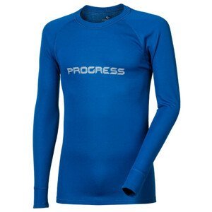 Pánské funčkní triko Progress DF NDR PRINT 1DP Velikost: XL / Barva: modrá