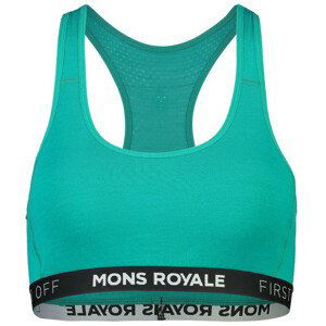 Sportovní podprsenka Mons Royale Sierra Sports Bra Velikost podprsenky: S / Barva: cihlová