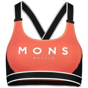 Sportovní podprsenka Mons Royale Stella X-Back Bra Velikost podprsenky: XS / Barva: červená