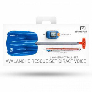 Lavinový set Ortovox Rescue Set Diract Voice Barva: modrá