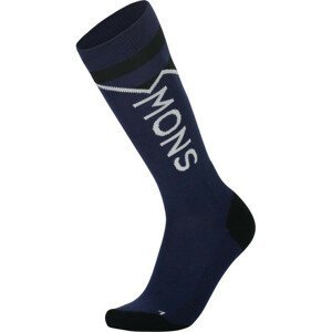 Pánské ponožky Mons Royale Lift Access Sock Velikost ponožek: 42-44 / Barva: modrá