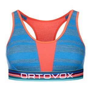 Sportovní podprsenka Ortovox 185 Rock'N'Wool Sport Top Velikost: M / Barva: tmavě modrá