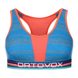 Sportovní podprsenka Ortovox 185 Rock'N'Wool Sport Top Velikost: L / Barva: tmavě modrá