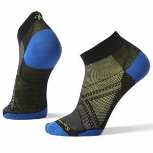 Pánské ponožky Smartwool Performance Run Zero Cushion Low Cut Velikost ponožek: 42-45 / Barva: černá/modrá