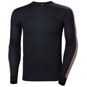 Pánské funčkní triko Helly Hansen HH Lifa Stripe Crew Velikost: XXL / Barva: tmavě modrá