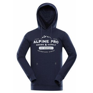 Pánská mikina Alpine Pro Lew Velikost: XXL / Barva: modrá