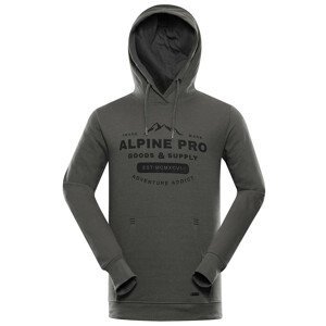 Pánská mikina Alpine Pro Lew Velikost: S / Barva: zelená
