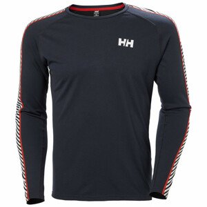 Pánské funkční triko Helly Hansen Lifa Active Stripe Crew Velikost: XXL / Barva: tmavě modrá