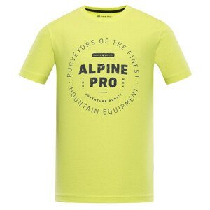Pánské triko Alpine Pro Levek Velikost: M / Barva: žlutá