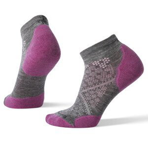 Dámské ponožky Smartwool Performance Run Trgtd Cushion Low Cut Velikost ponožek: 38-41 / Barva: šedá/fialová