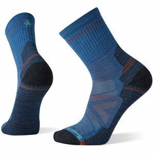 Pánské ponožky Smartwool Performance Hike Light Cushion Mid Crew Velikost ponožek: 42-45 / Barva: modrá
