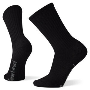 Pánské ponožky Smartwool Classic Hike Light Cushion Solid Crew Velikost ponožek: 38-41 / Barva: černá
