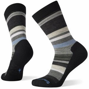 Dámské ponožky Smartwool W Everyday Saturnsphere Crew Velikost ponožek: 38-41 / Barva: černá/modrá