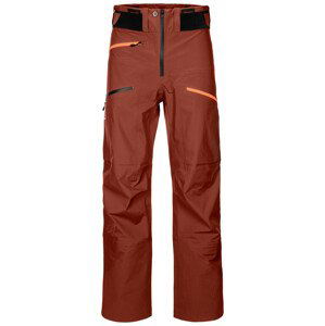 Pánské kalhoty Ortovox 3L Deep Shell Pants Velikost: L / Barva: červená