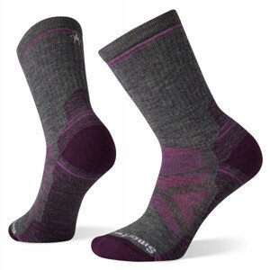 Dámské ponožky Smartwool W Performance Hike Full Cushion Crew Velikost ponožek: 34-37 / Barva: šedá/růžová