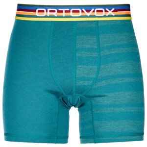 Pánské boxerky Ortovox 185 Rock'N'Wool Boxer Velikost: M / Barva: zelená