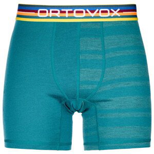Pánské boxerky Ortovox 185 Rock'N'Wool Boxer Velikost: L / Barva: zelená