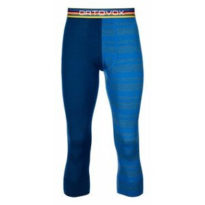 Pánské 3/4 spodky Ortovox 185 Rock'N'Wool Short Pants Velikost: XL / Barva: modrá