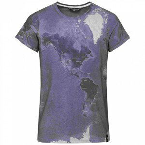 Pánské triko Chillaz Kamu Worldclimbing Velikost: XXL / Barva: šedá/fialová