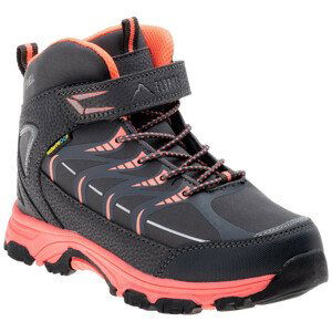 Dětské boty Elbrus Savas Mid Wp Jr Dětské velikosti bot: 29 / Barva: šedá/růžová