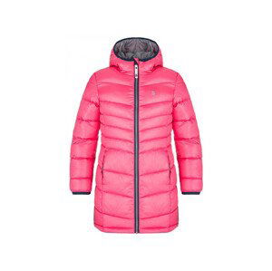 Dětský kabát Loap Ingritt Dětská velikost: 152 / Barva: růžová