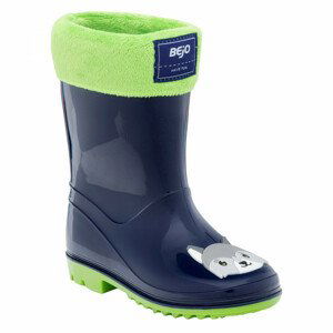 Dětské holínky Bejo Frise Wellies Kids Dětské velikosti bot: 26 / Barva: modrá/zelená