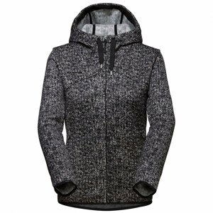 Dámský svetr Mammut Chamuera ML Hooded Jacket Women Velikost: L / Barva: černá