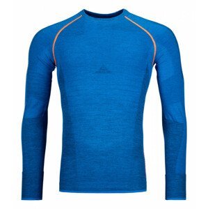 Pánské funkční triko Ortovox 230 Competition Long Sleeve Velikost: S / Barva: modrá